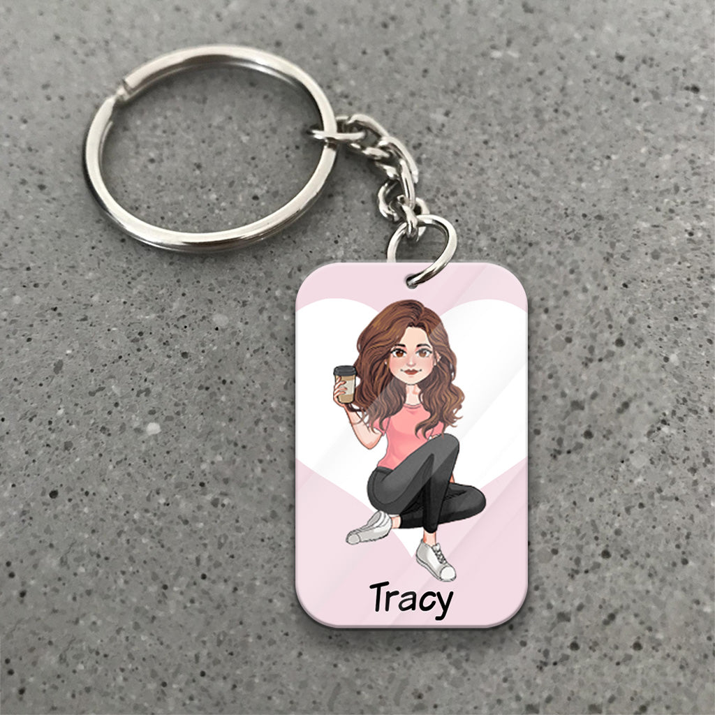 Kleine Erinnerung – Inspirierendes Geschenk – Personalisierter Schlüsselanhänger