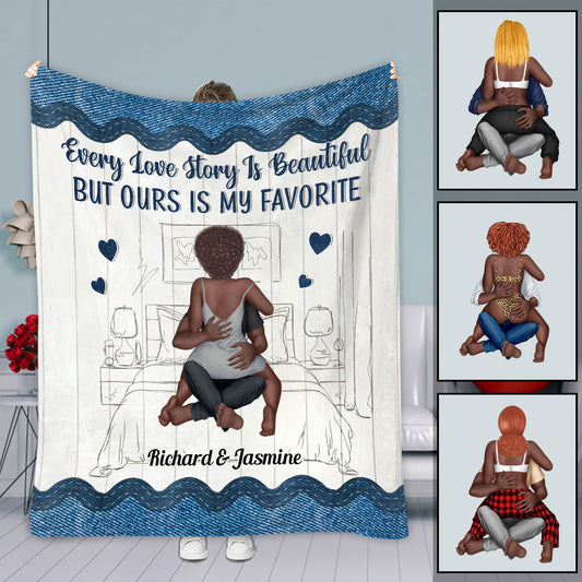 Unsere ist meine Lieblingsdecke – personalisierte Decke für Afroamerikaner
