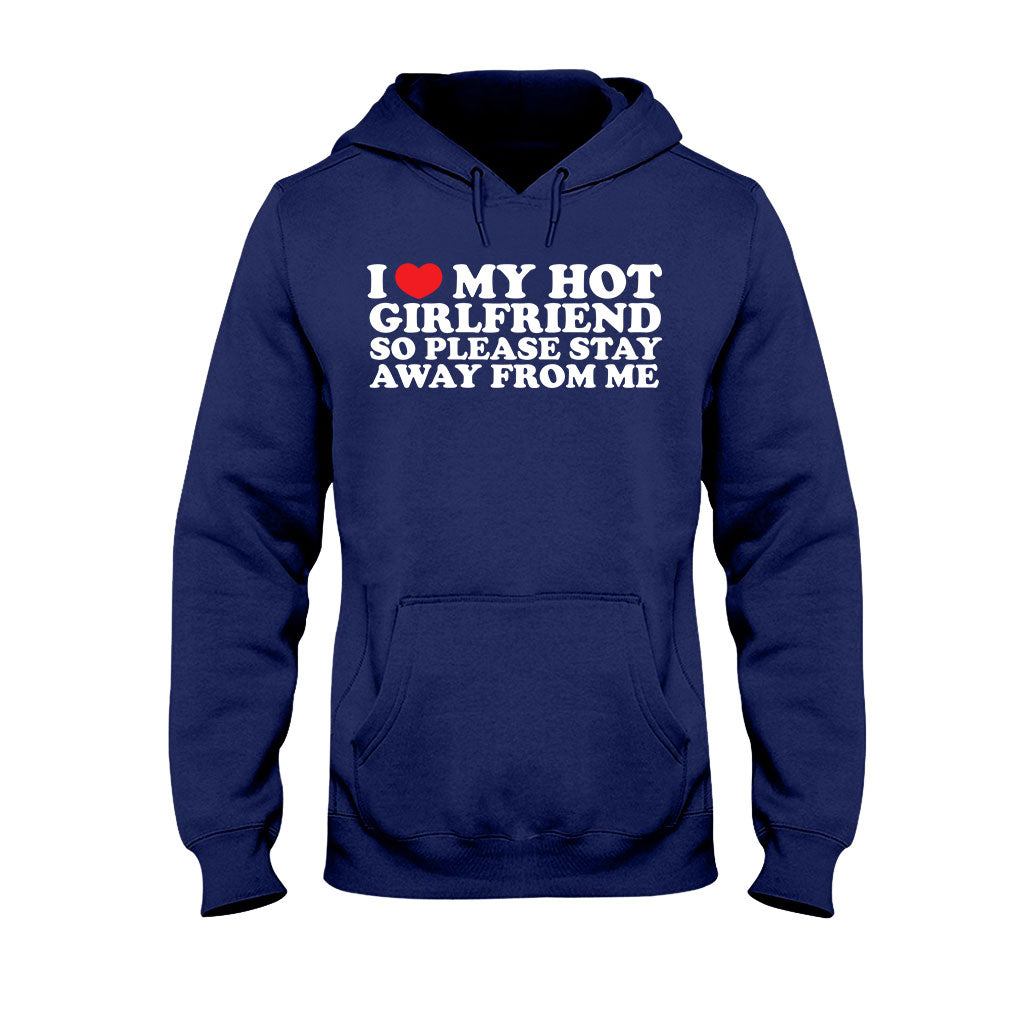 I Love My Girlfriend - Personalized Couple T-shirt And Hoodie
