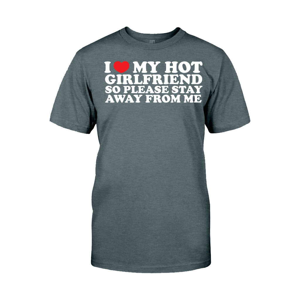 I Love My Girlfriend - Personalized Couple T-shirt And Hoodie