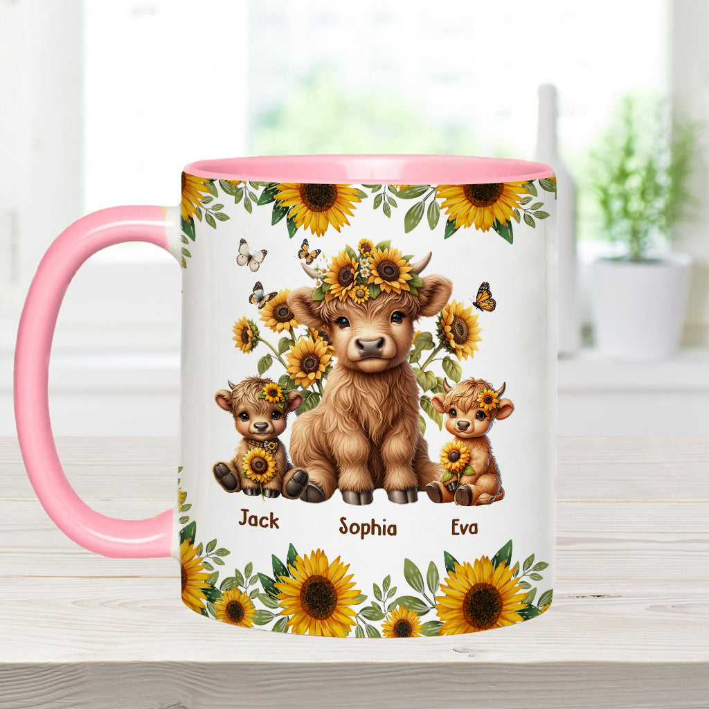 Best Moo-ther Ever - Personalized Mother Accent Mug