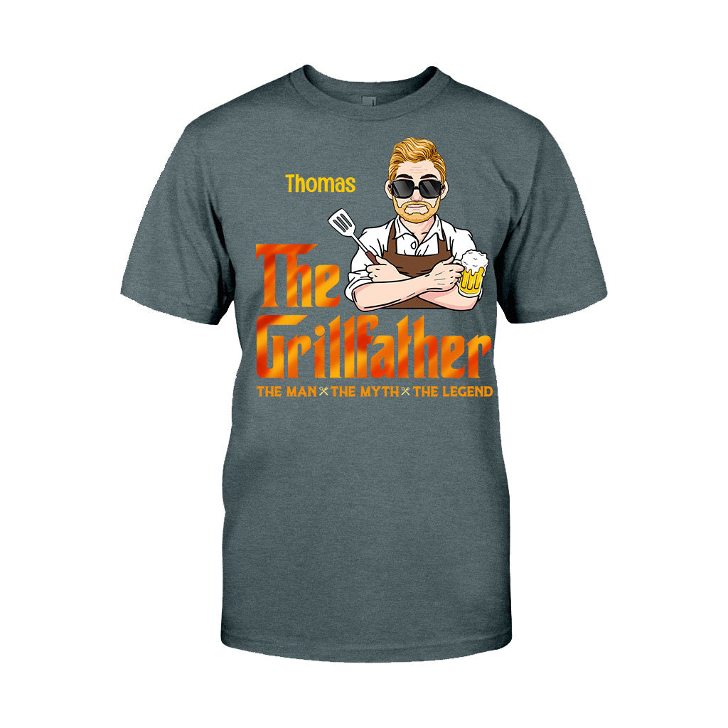 Le Père Grill - T-shirt et sweat à capuche personnalisés pour les passionnés de grillades