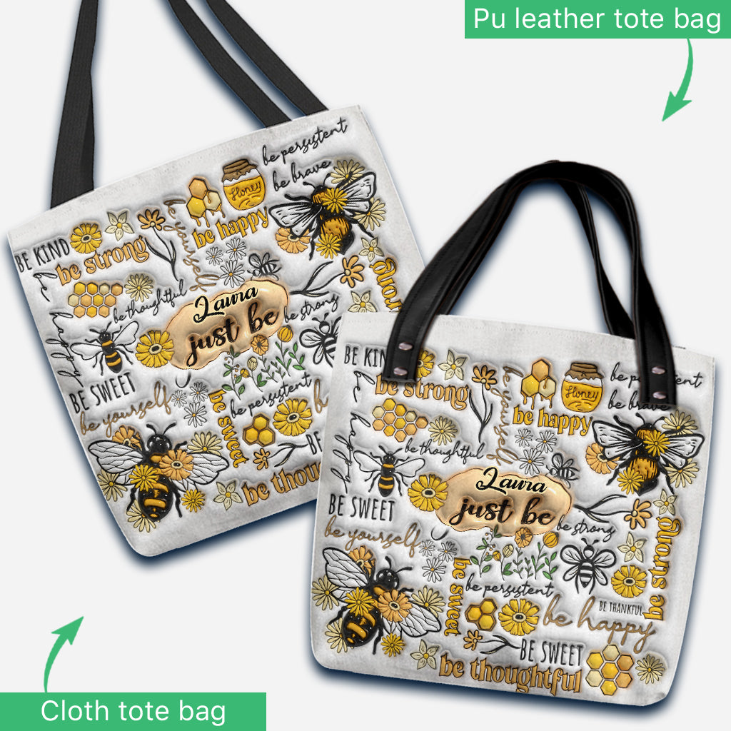 Soyez heureux - Sac fourre-tout personnalisé