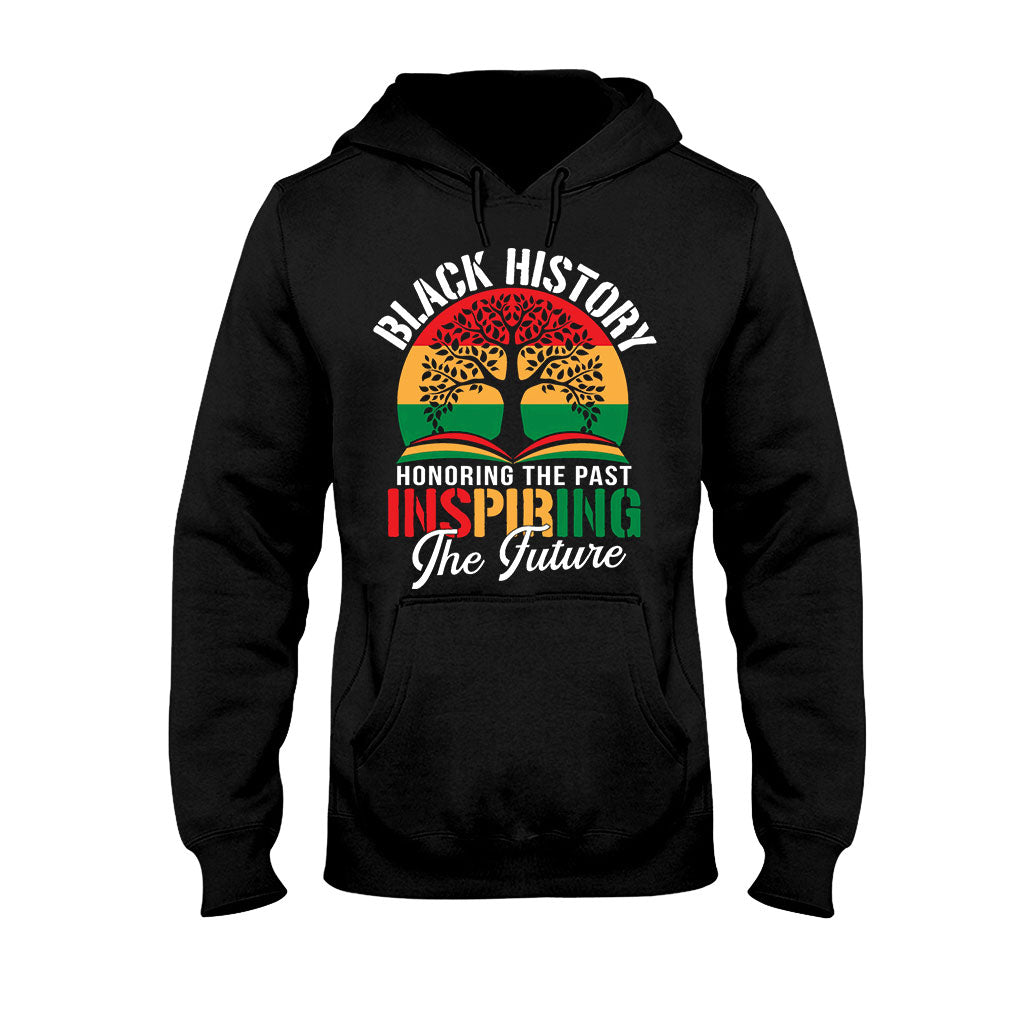 Schwarze Geschichte: Die Vergangenheit ehren, die Zukunft inspirieren – Personalisiertes T-Shirt und Hoodie für Afroamerikaner