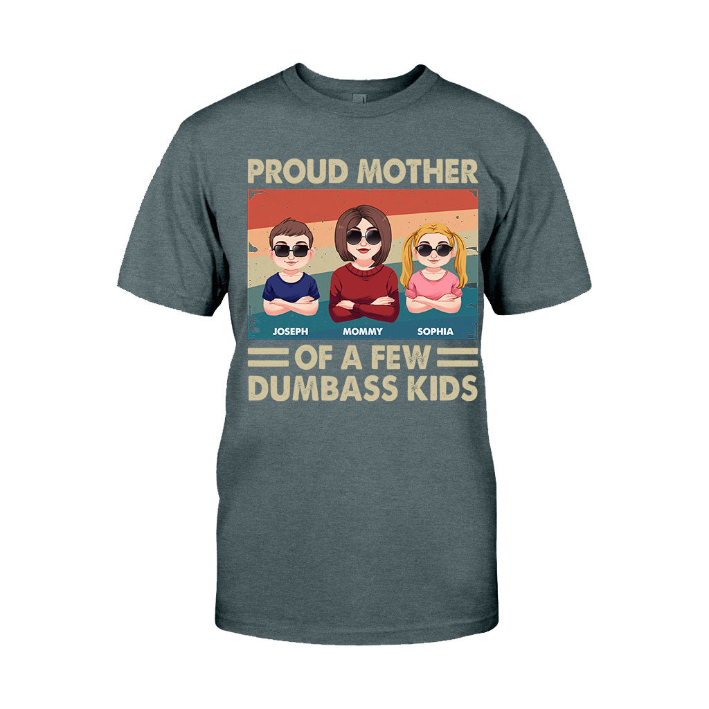 Proud Mother Of A Few Kids - Personalized Mother T-shirt And Hoodie