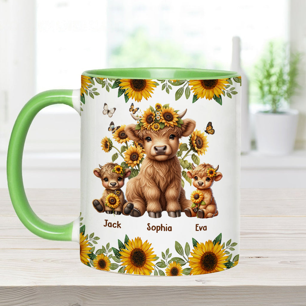 Best Moo-ther Ever - Personalized Mother Accent Mug