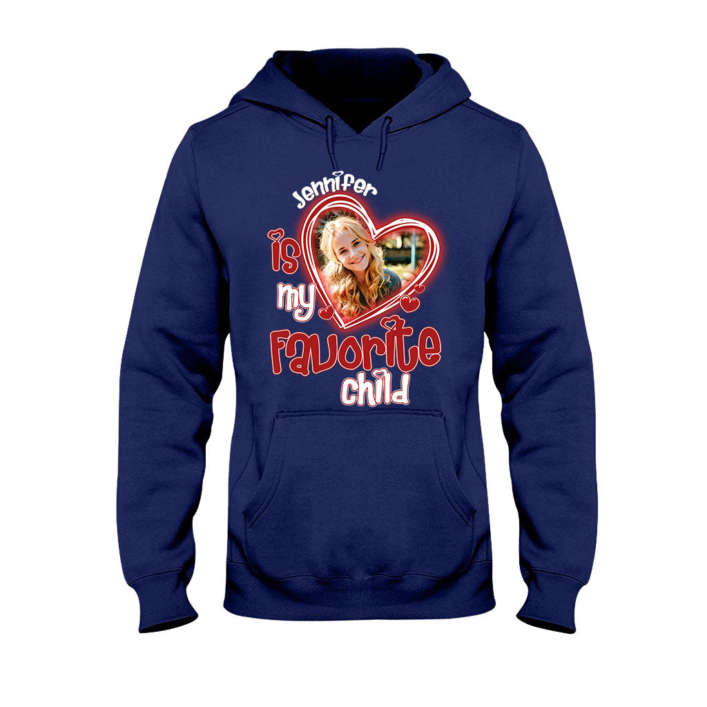 Mom's Favorite Child - Personalized Mother T-shirt And Hoodie