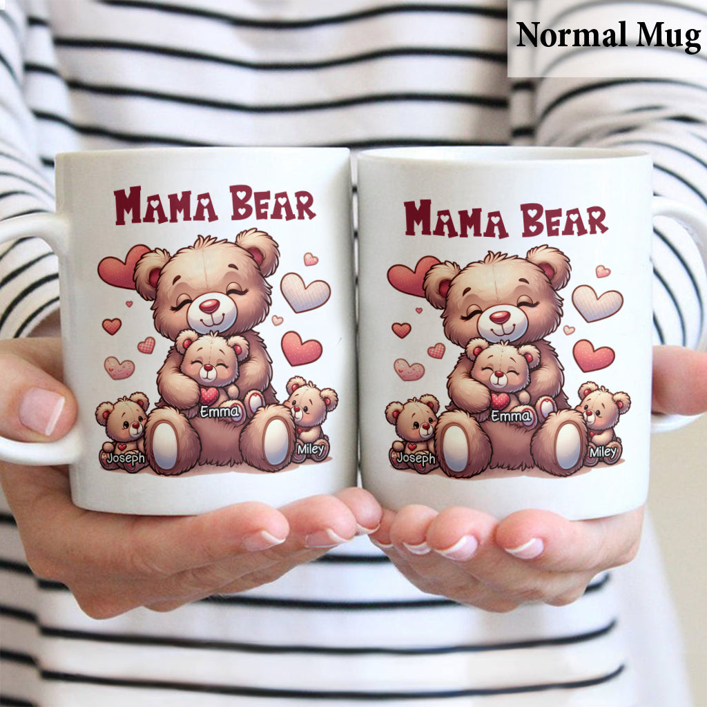 Mama Bear - Personalized Mother Mug