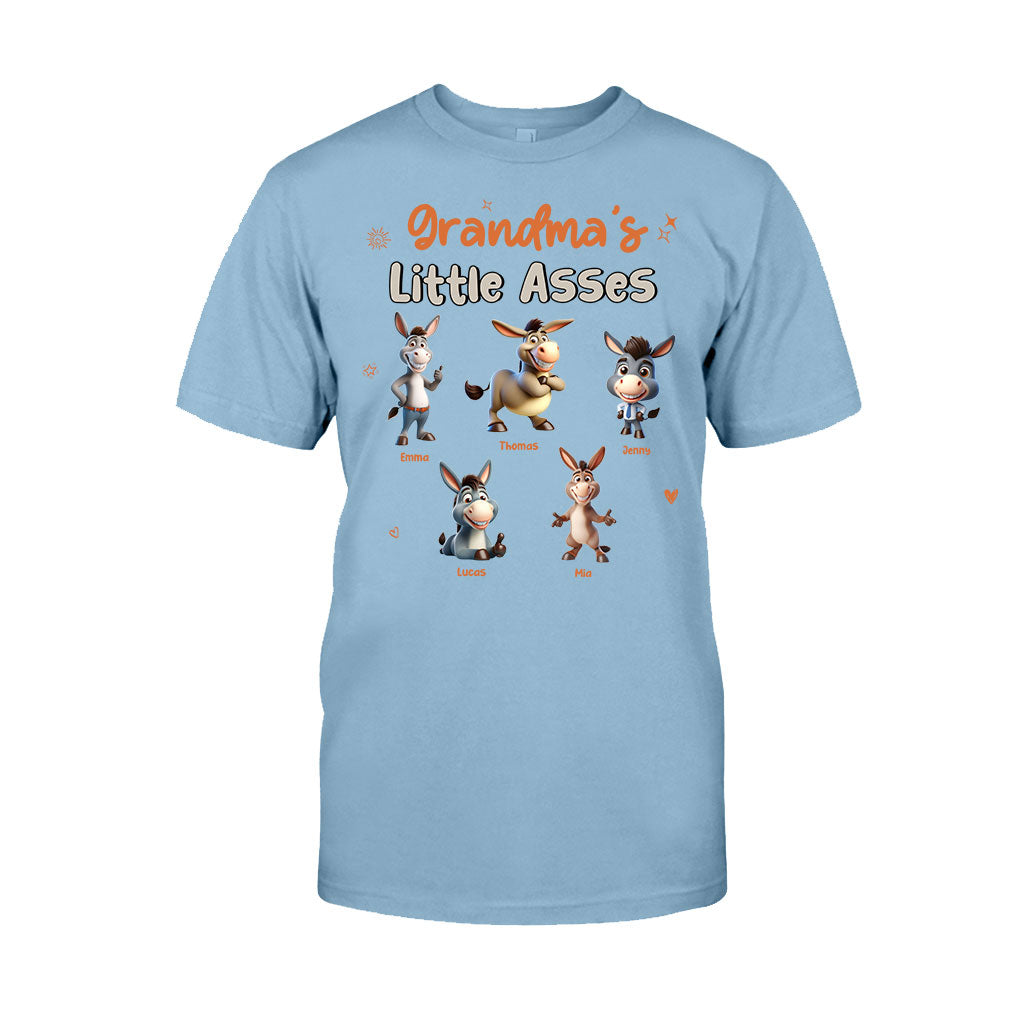 Grandma's Mom's Any Title Little Cuties - Personalized Grandma T-shirt And Hoodie