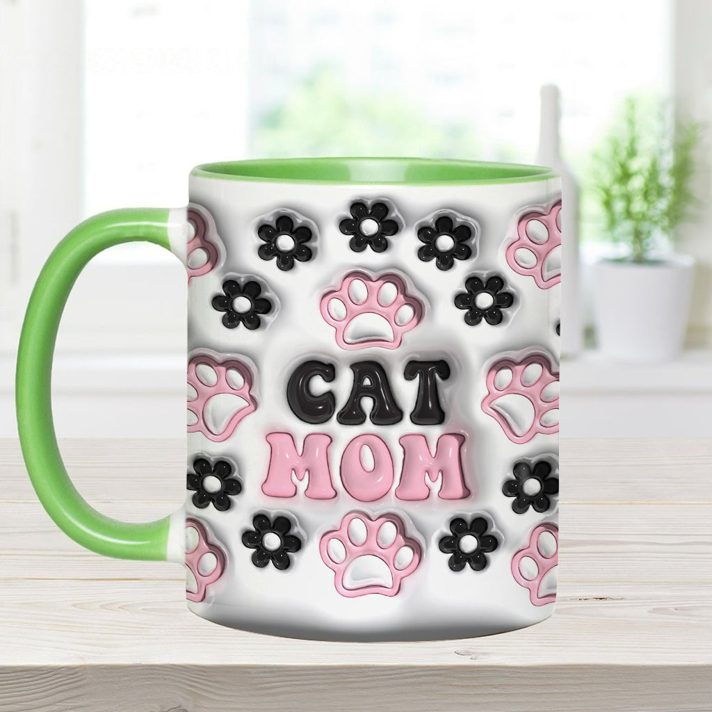 Maman de chien, maman de chat, papa de chien… - Mug personnalisé avec motif chien