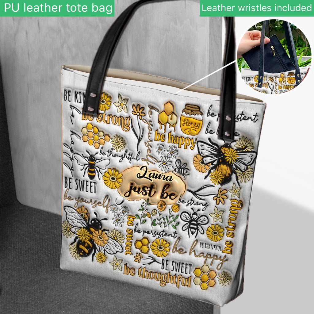 Soyez heureux - Sac fourre-tout personnalisé
