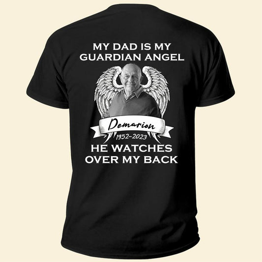 My Guardian Angel - Personalized Memorial T-shirt and Hoodie