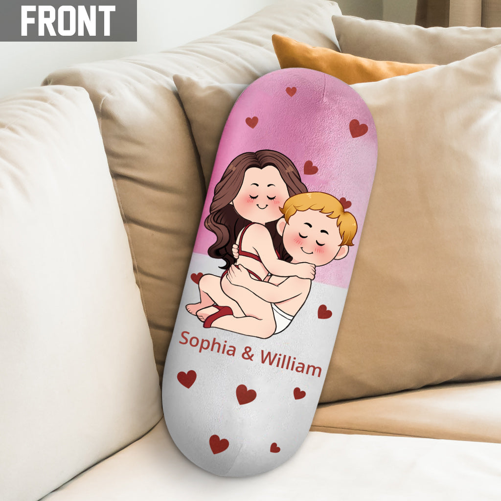 Chill Pill - Personalized Couple Shaped Pillow