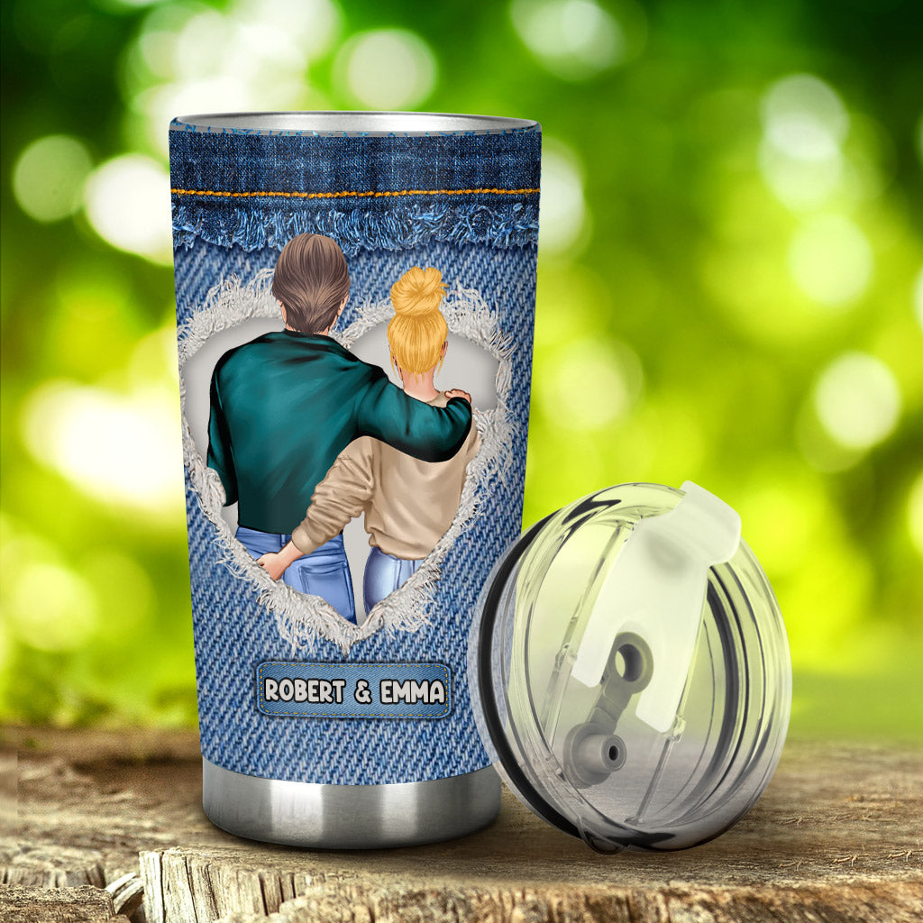 I'm Still Not Sick Of You - Personalized Couple Tumbler