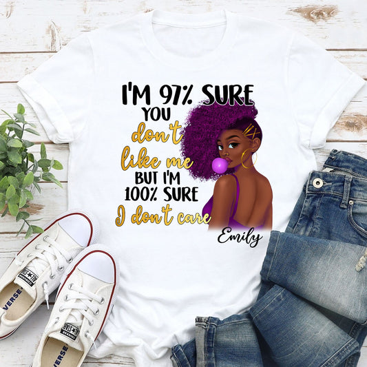 Mir egal – Personalisiertes T-Shirt und Hoodie für Afroamerikaner