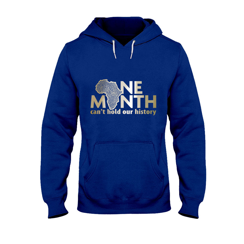 Un mois ne suffit pas à contenir notre histoire - T-shirt et sweat à capuche afro-américain