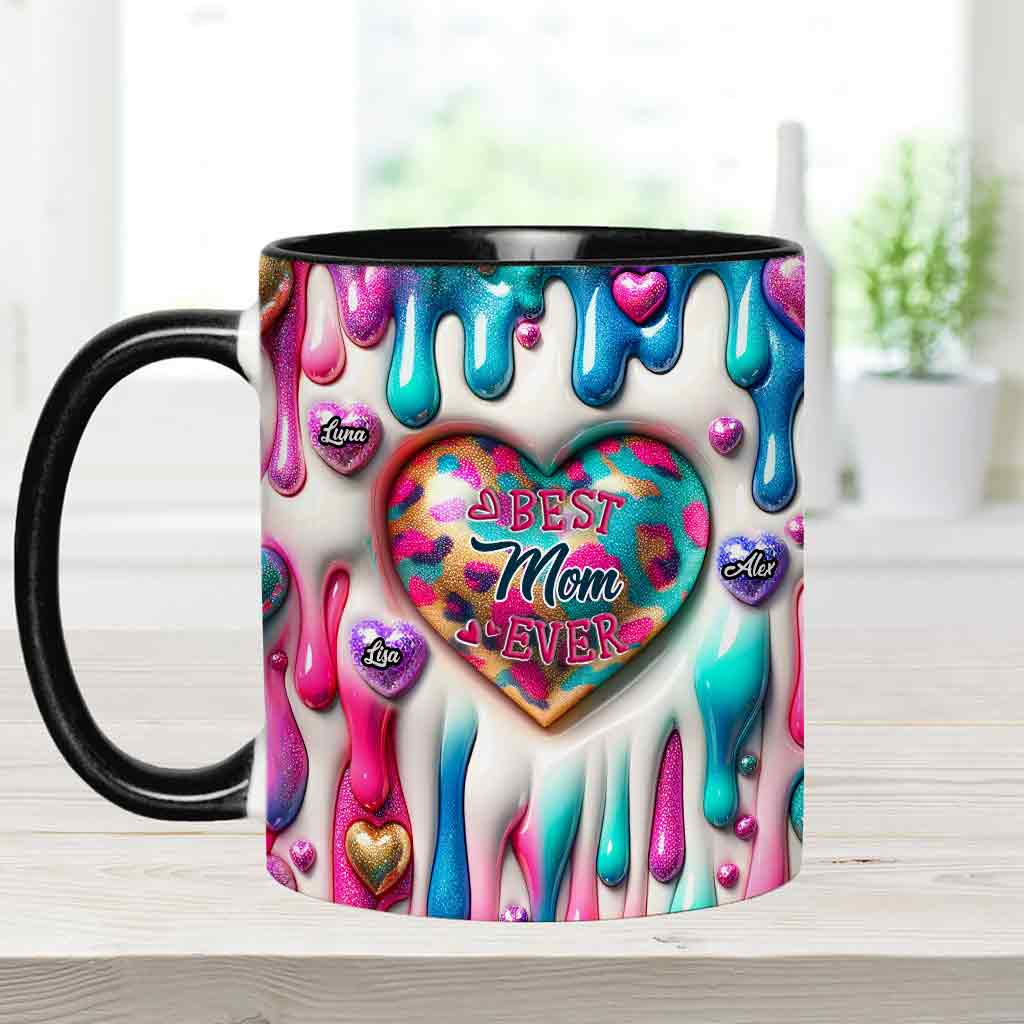 Best Mom Grandma Ever - Personalized Mother Accent Mug