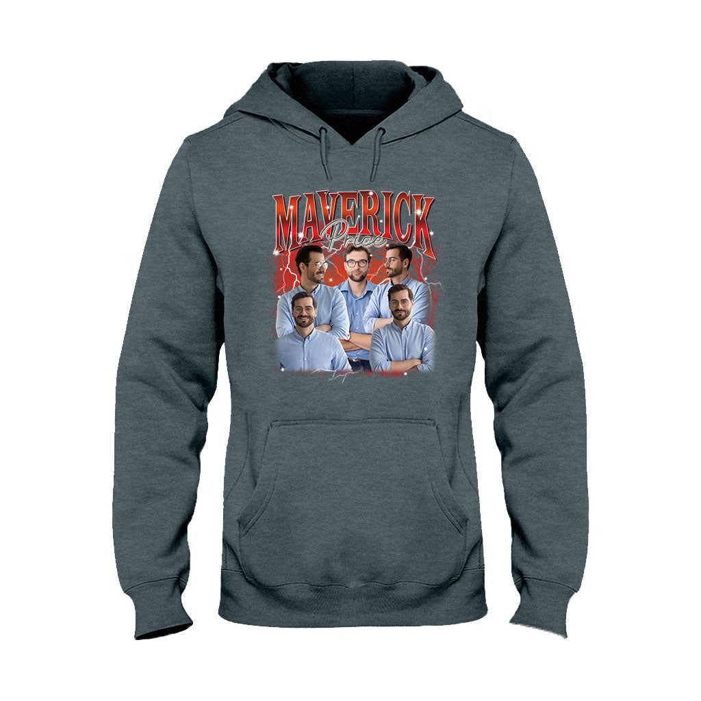 Custom Text And Photos - gift for anyone - Personalized T-shirt And Hoodie