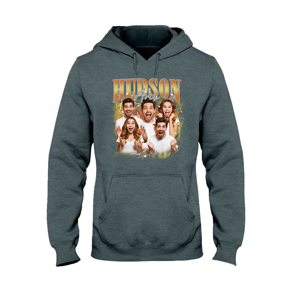 Custom Text And Photos - gift for anyone - Personalized T-shirt And Hoodie