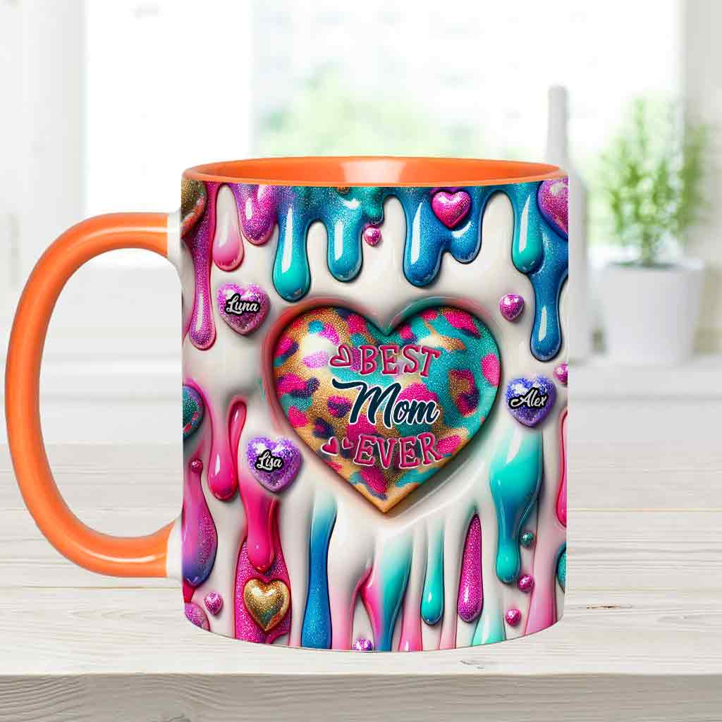 Best Mom Grandma Ever - Personalized Mother Accent Mug