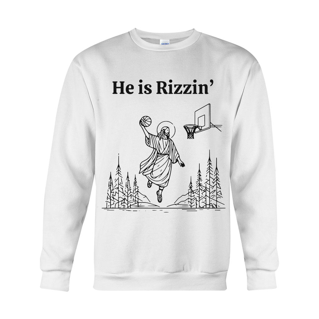 Il est Rizzin - T-shirt et sweat à capuche de basketteur