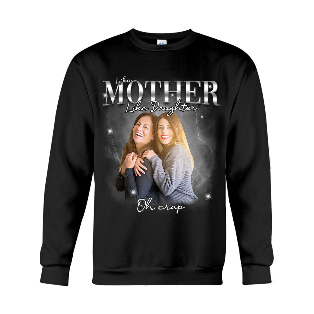 Like Mother Father Like Son Daughter Oh - Personalized Mother T-shirt And Hoodie