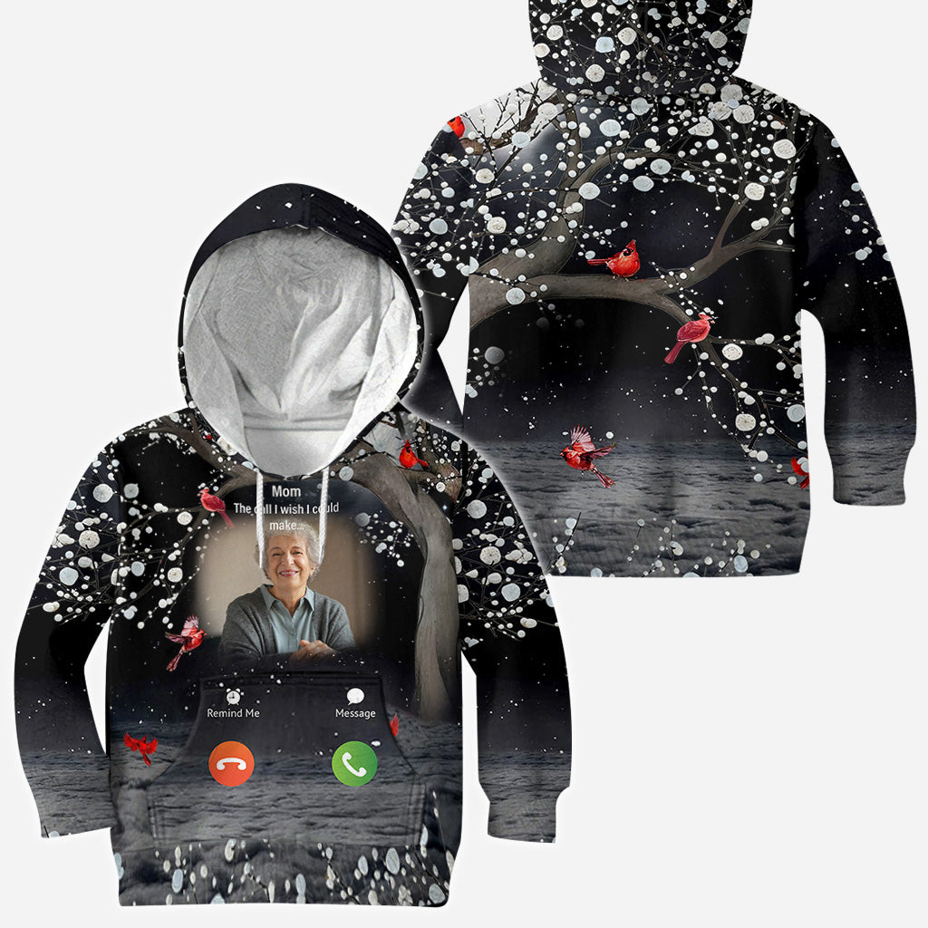 Any Title The Call I wish I Could Make - Personalized Memorial All Over Shirt