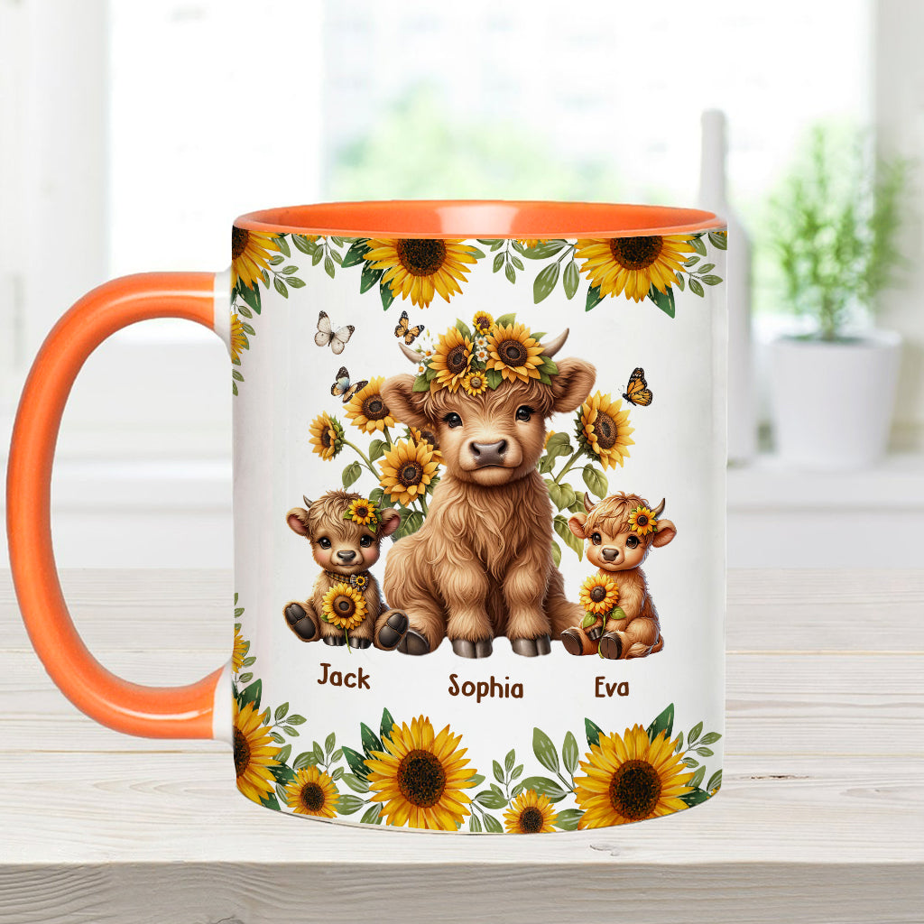 Best Moo-ther Ever - Personalized Mother Accent Mug
