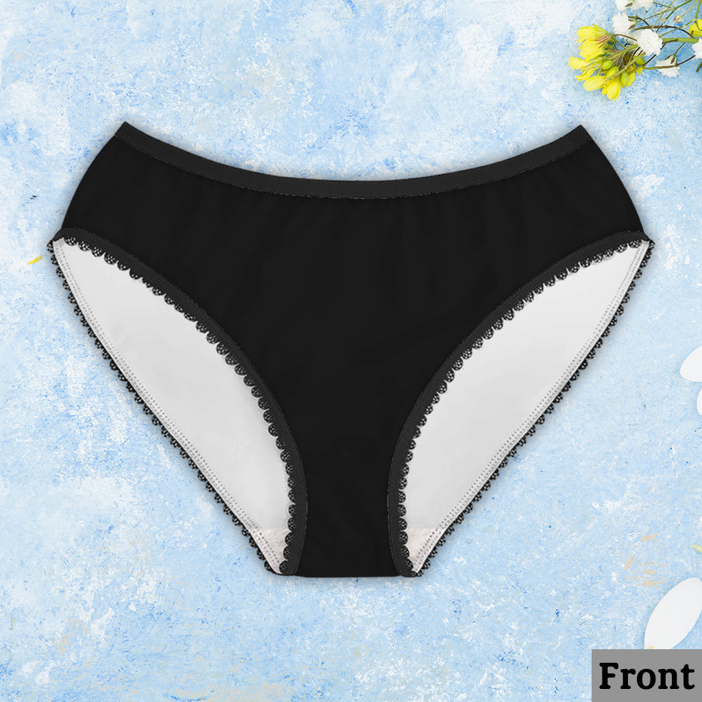 You're The Only Weiner For My Bun - Personalized Couple Lace Border Women Briefs And Men’s Boxer Briefs