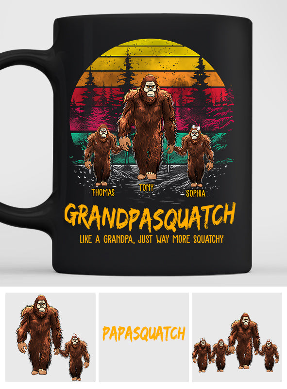 Papasquatch - Personalized Father Mug