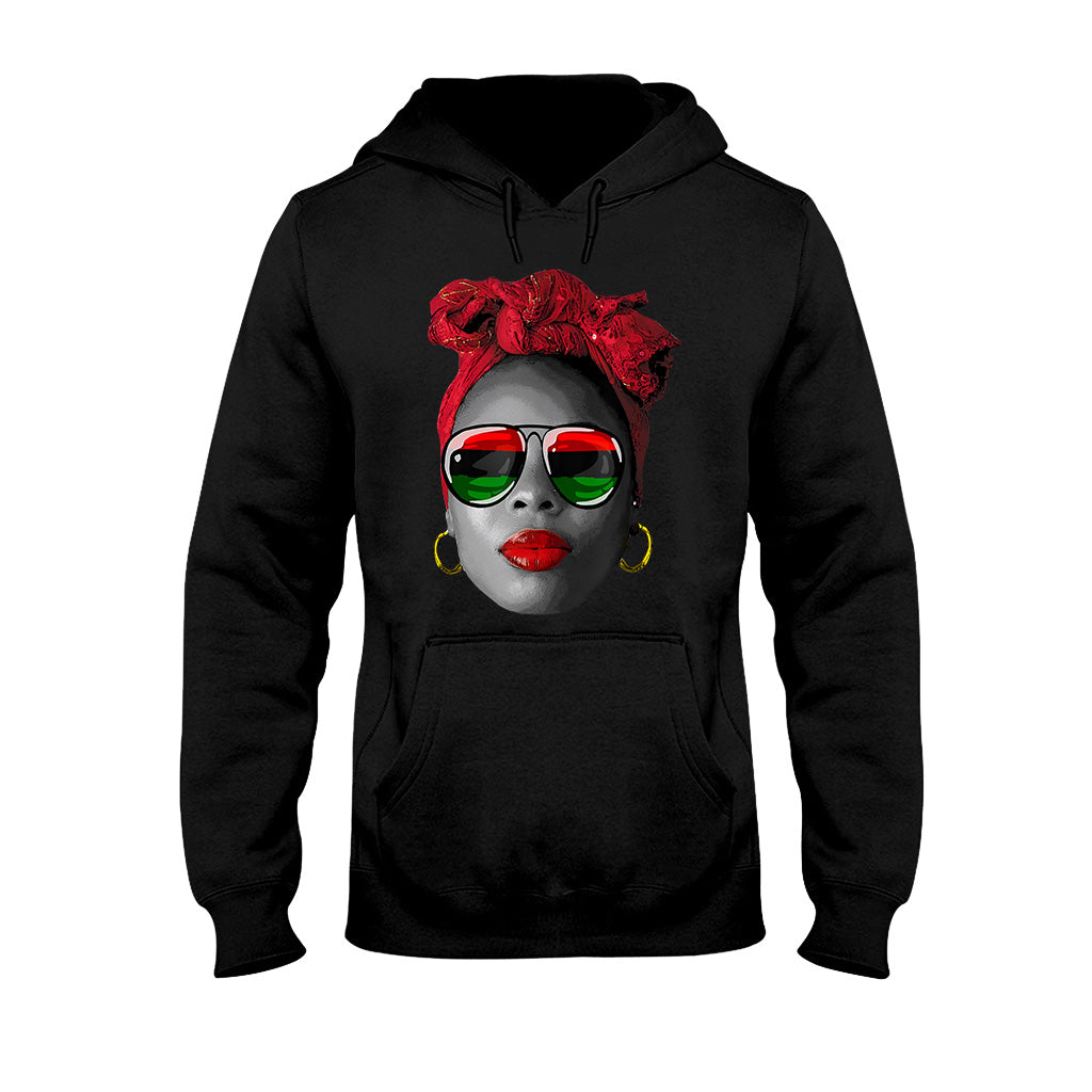 Dope Proud Queen – T-Shirt und Hoodie für Afroamerikanerinnen