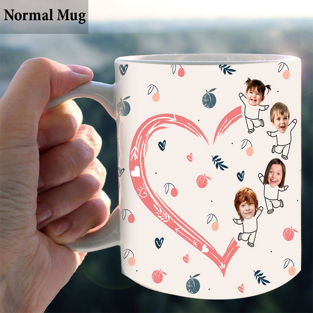 Best Nana Mom Ever Photo Custom - Personalized Grandma Mug