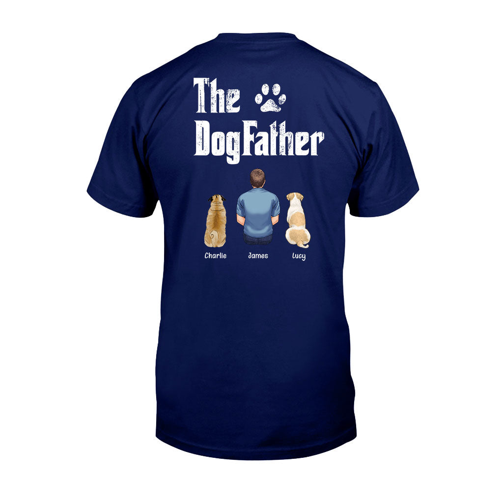 The Dog/Cat Father - Personalized Father T-shirt and Hoodie
