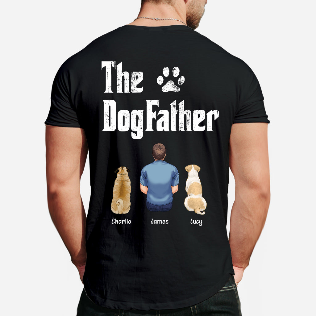 The Dog/Cat Father - Personalized Father T-shirt and Hoodie