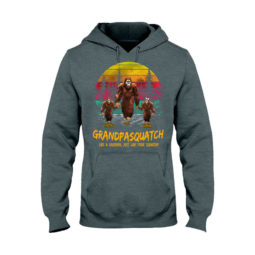 Papasquatch - Personalized Father T-shirt And Hoodie