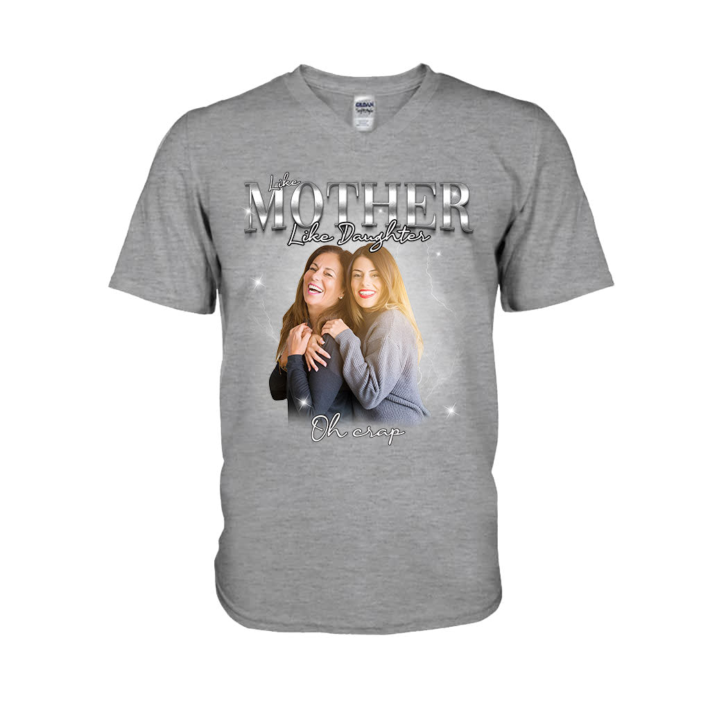 Like Mother Father Like Son Daughter Oh - Personalized Mother T-shirt And Hoodie