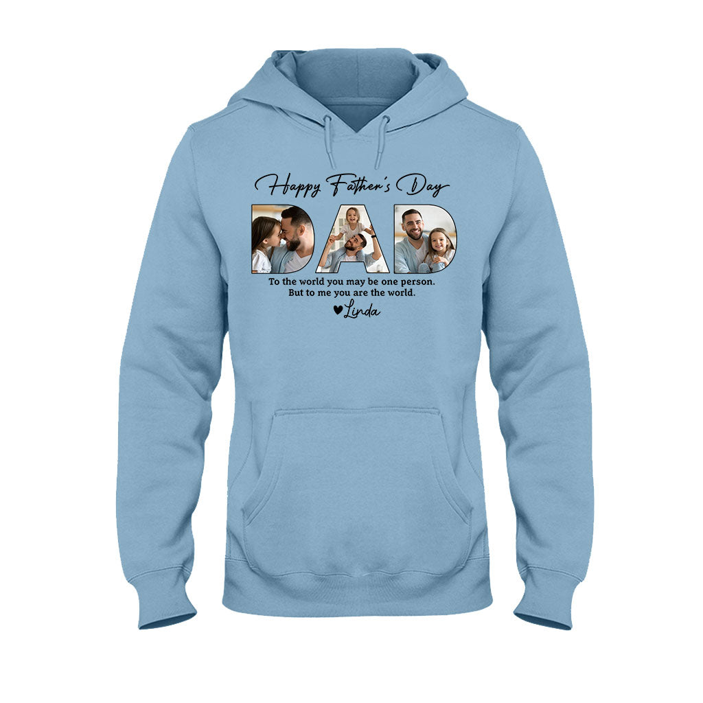 Happy Father's Day Dad - Personalized Father T-shirt And Hoodie