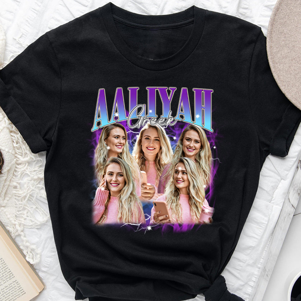 Custom Text And Photos - gift for anyone - Personalized T-shirt And Hoodie