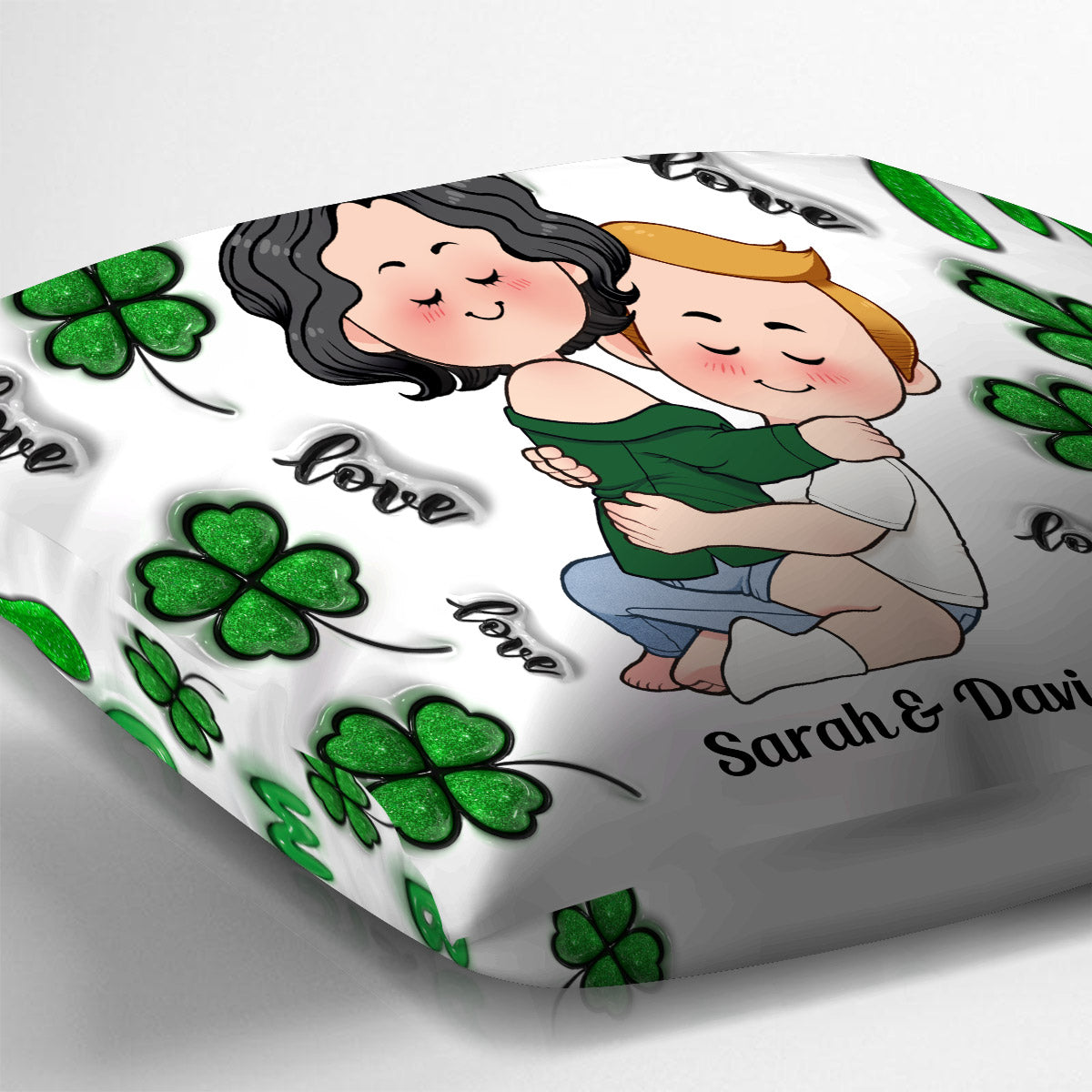 Congrats On Being My Husband - Personalized Husband And Wife Throw Pillow