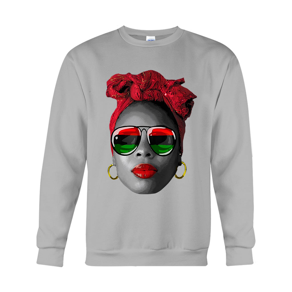 Dope Proud Queen – T-Shirt und Hoodie für Afroamerikanerinnen
