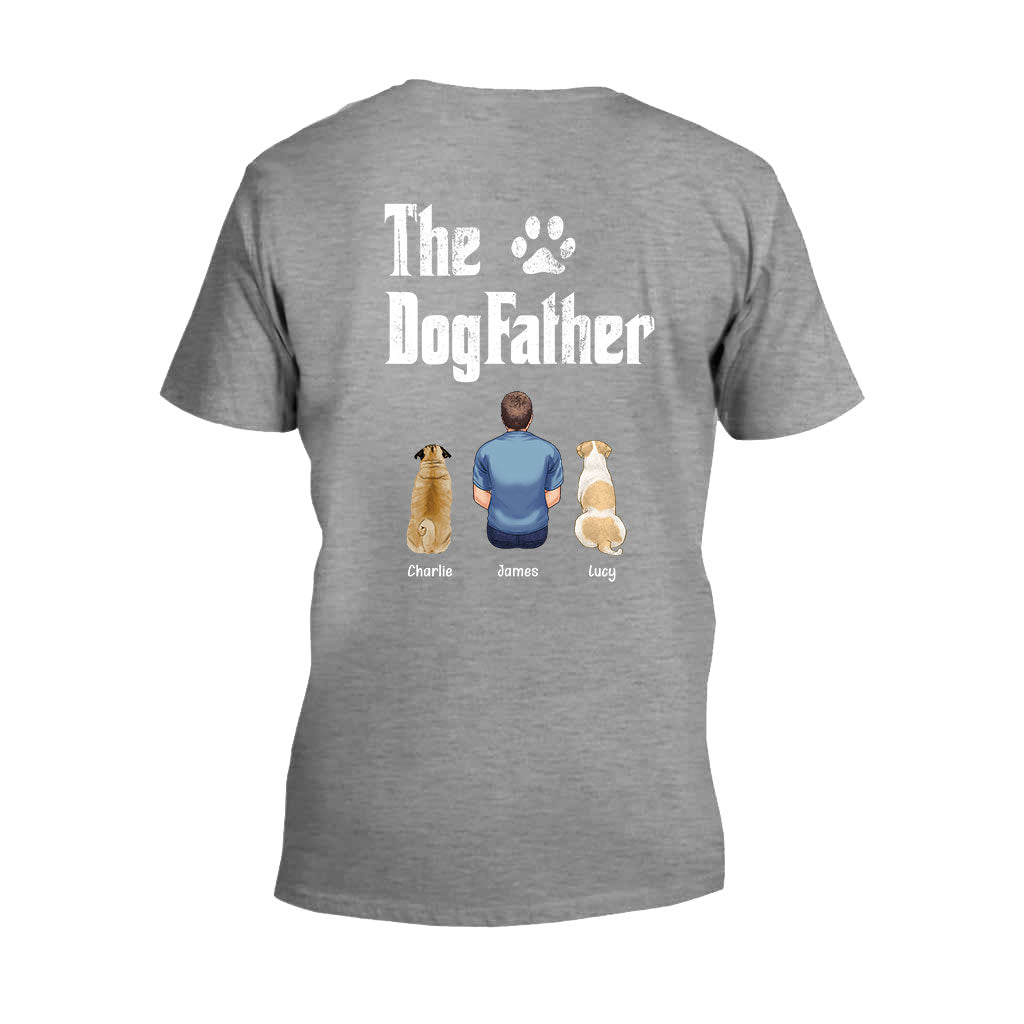 The Dog/Cat Father - Personalized Father T-shirt and Hoodie