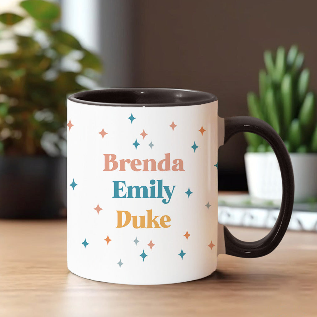 I'm The Mother/ Mama/ - Personalized Mother Accent Mug