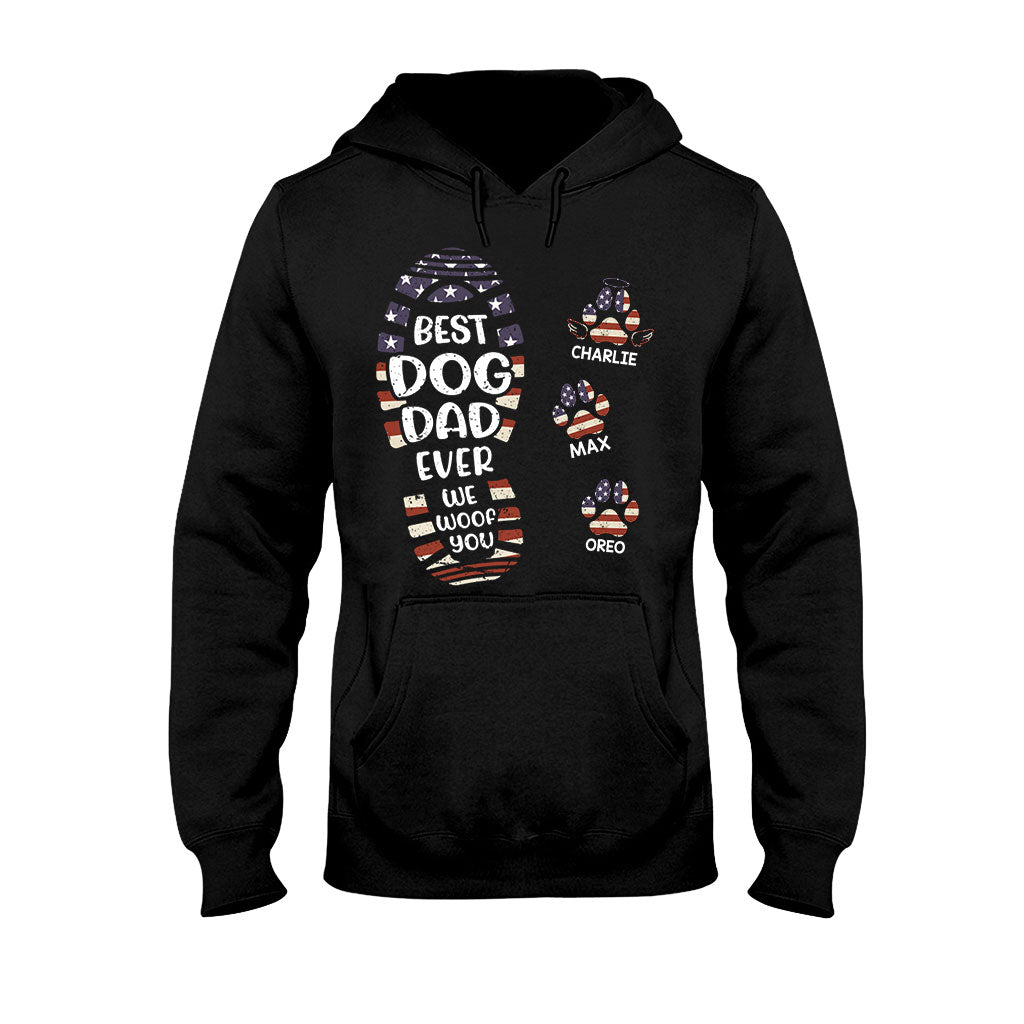 Happy Father's Day To The Best Dog/Cat Dad - Personalized Father T-shirt And Hoodie