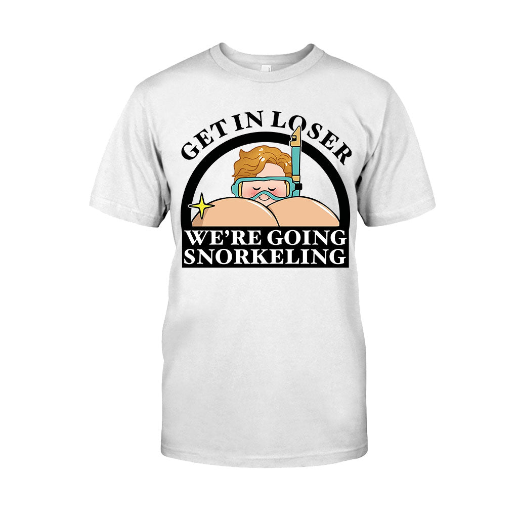 „Get In Loser“ – Lustiges Schnorchler-Shirt und personalisierter Tauch-Hoodie