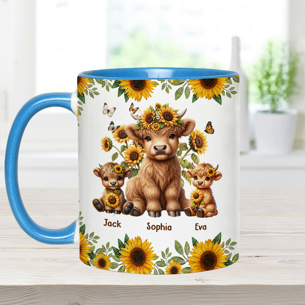Best Moo-ther Ever - Personalized Mother Accent Mug