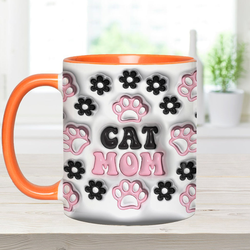 Maman de chien, maman de chat, papa de chien… - Mug personnalisé avec motif chien
