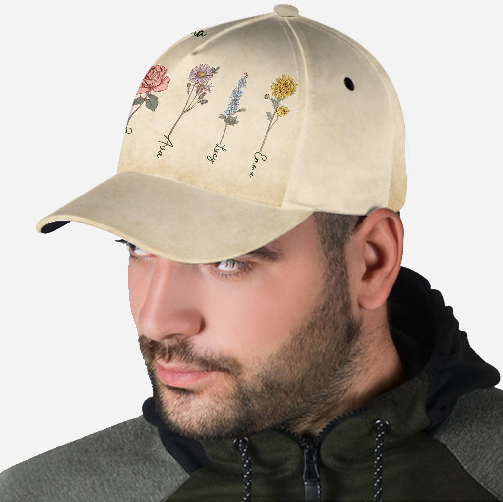 Erst Mama, jetzt Oma – personalisierte Oma-Klassiker-Kappe