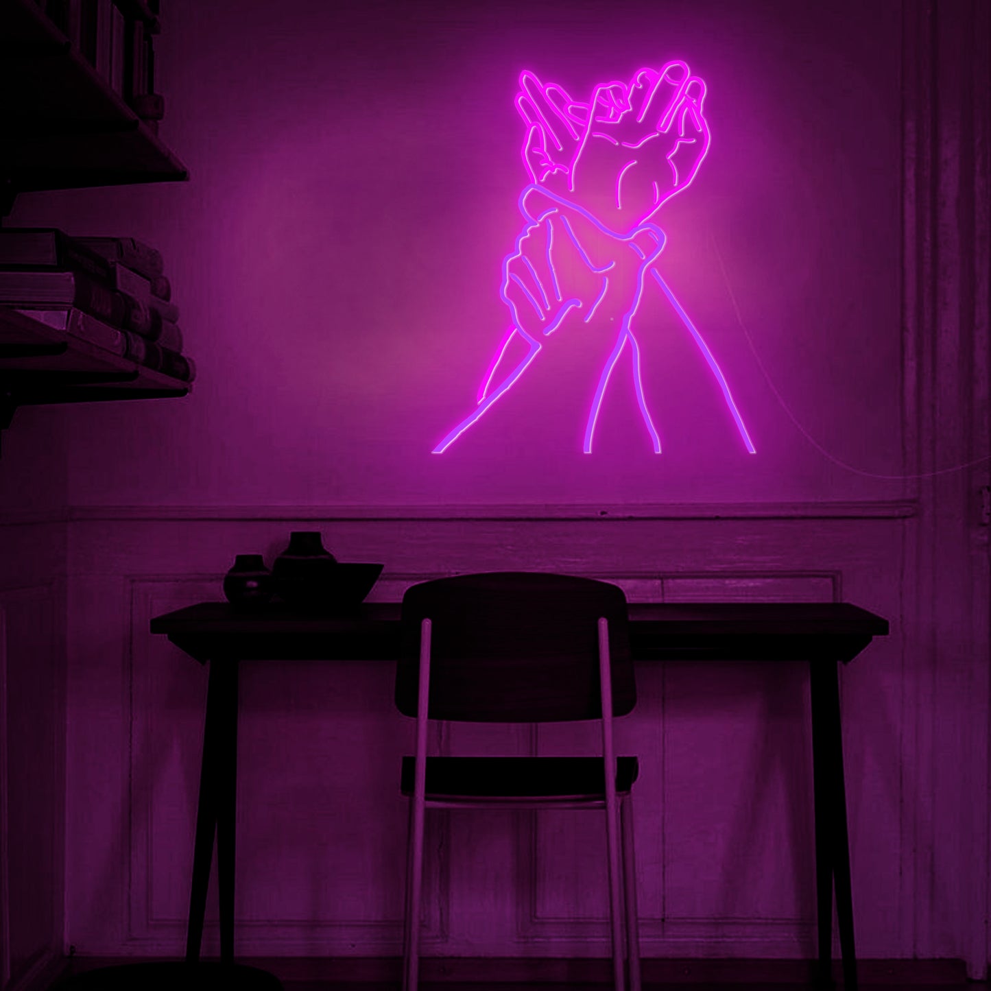 Hot Couple Neon Sign - Couple Neon Sign