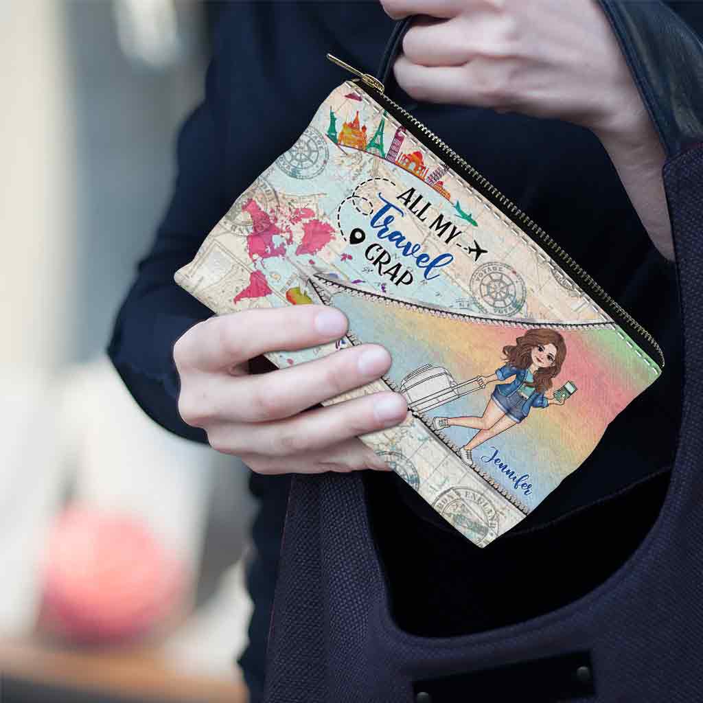 All My Travel Crap - Personalized Travelling Pouch