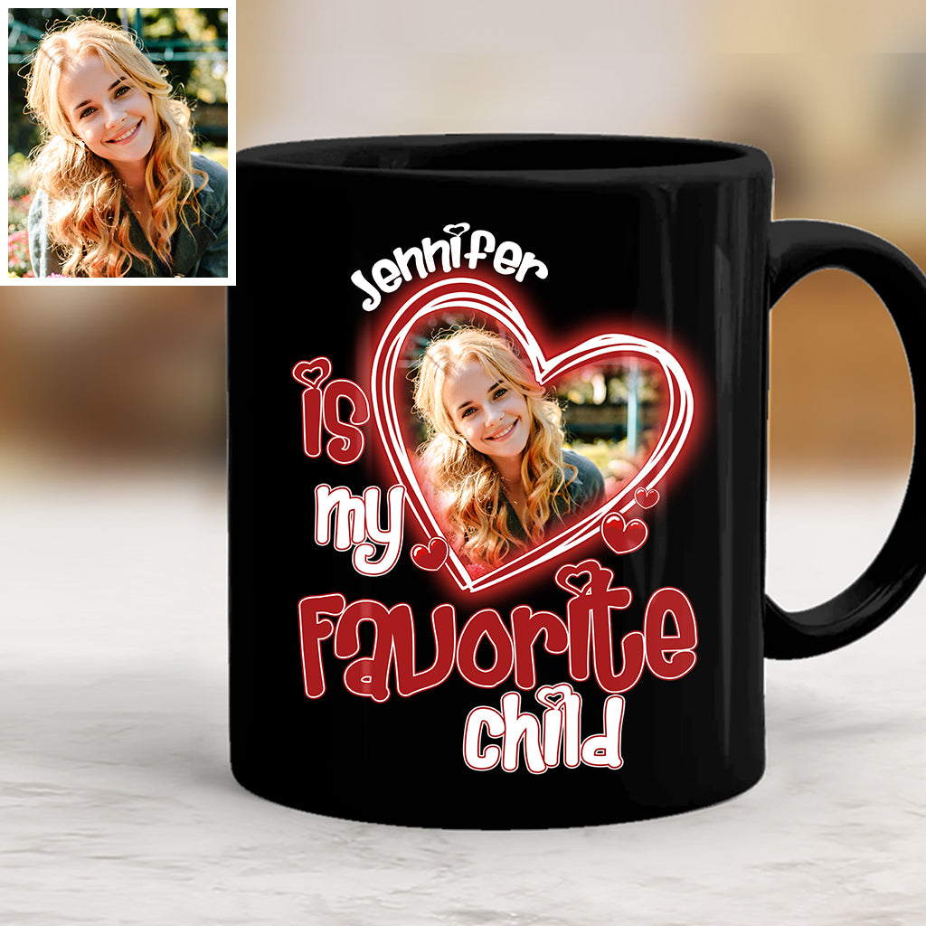 Mom's Favorite Child - Personalized Mother Mug